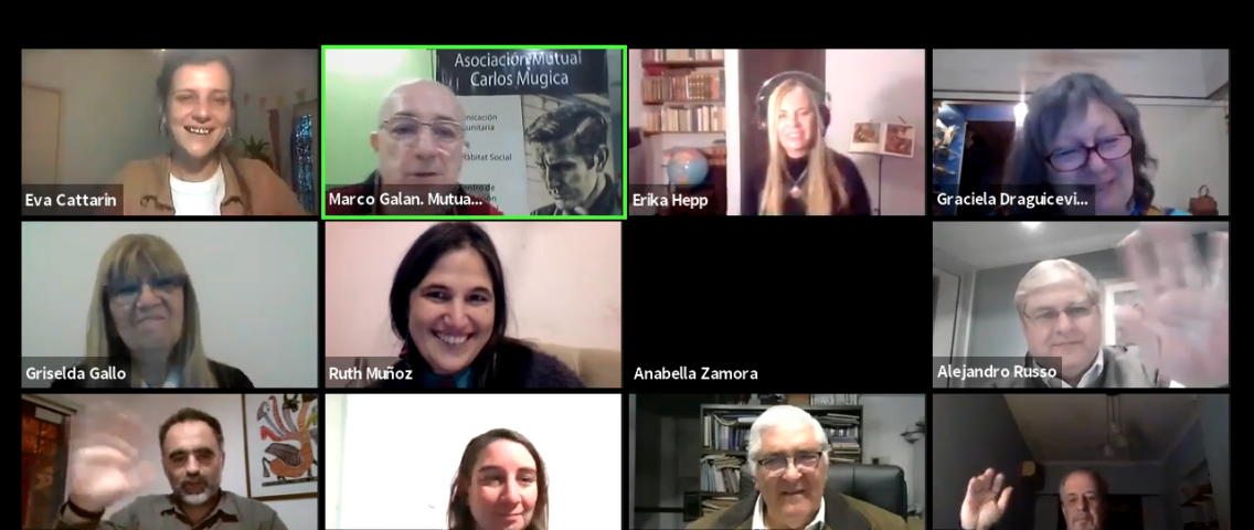 Alejandro Russo y Héctor Acosta destacaron la importancia del mutualismo como herramienta en la Ronda de Mates de INAES