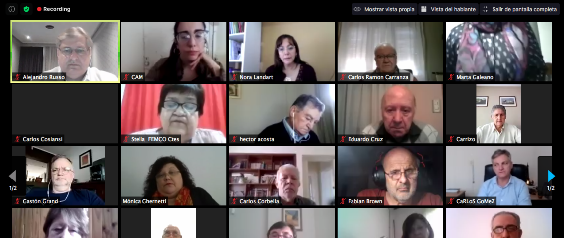 Con plena asistencia de sus miembros se realizó la reunión de Junta Ejecutiva y Fiscalizadora de la CAM