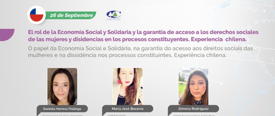 26 de Septiembre: CAM invita al cuarto encuentro del Taller de Formación de la Red Latinoamericana de Mujeres de la Economía Social y Solidaria