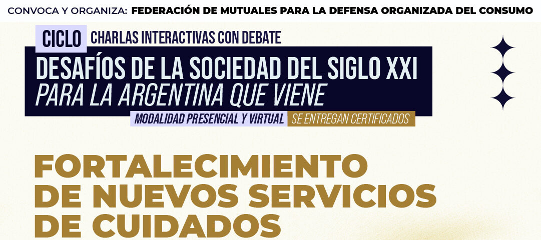 La federación MUDECO invita a participar de ciclo de Charlas interactivas con debates