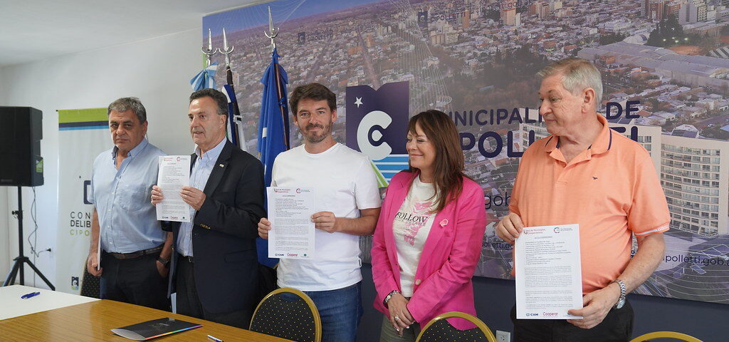 LA CIUDAD DE CHIPOLLETTI SE SUMA A LA RED DE COOPERATIVAS Y MUTUALES