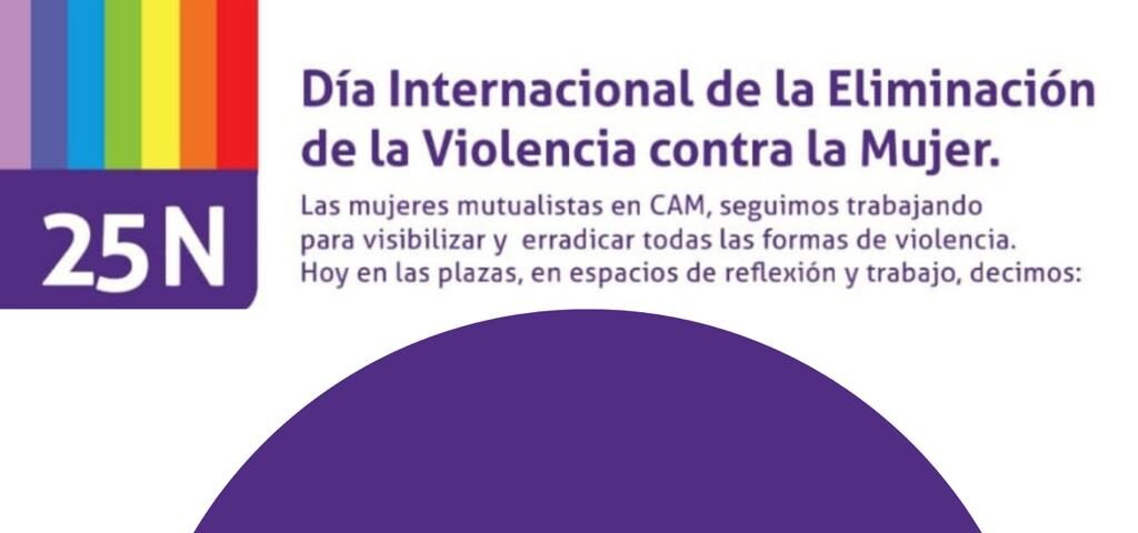 25 de Noviembre de 2025. Día internacional de la Eliminación de la Violencia Contra la Mujer