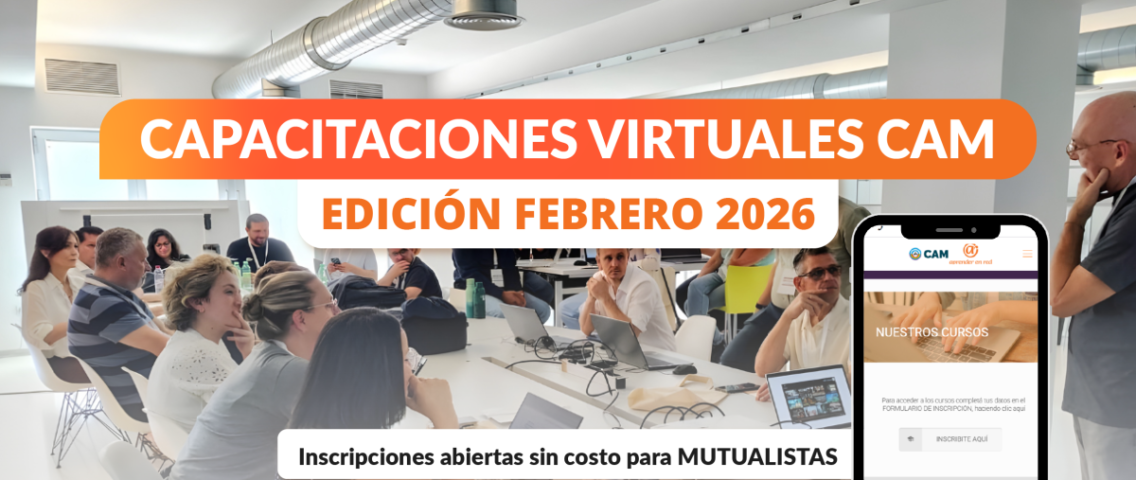 INSCRIPCIONES ABIERTAS DE CURSOS VIRTUALES CAM -EDICIÓN FEBRERO 2026-